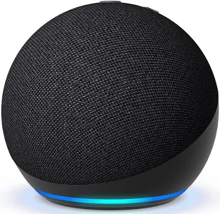 Amazon Echo Dot (5th Gen, 2023 release) Smart Speaker With 1.73” (44 mm) Front-firing Speaker, Mot