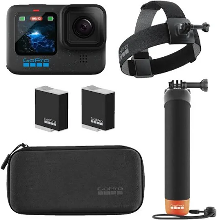 GoPro HERO 12 Accessories Bundle (Black)